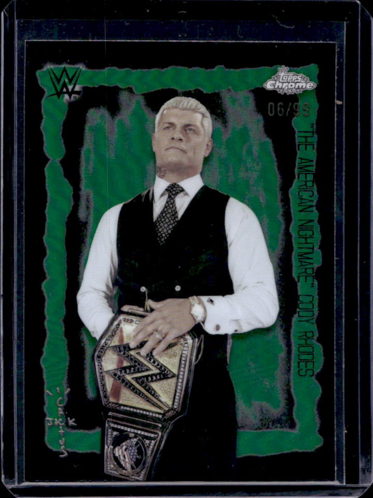 Cody Rhodes 2025 Topps Chrome WWE x Cactus Jack #FVF-24 Festival