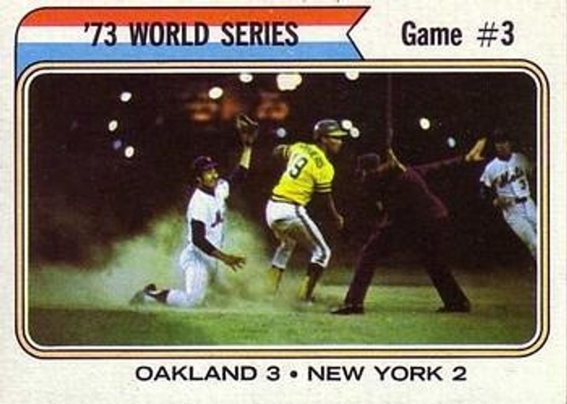 World Series 1974 Topps #474 Base RAW