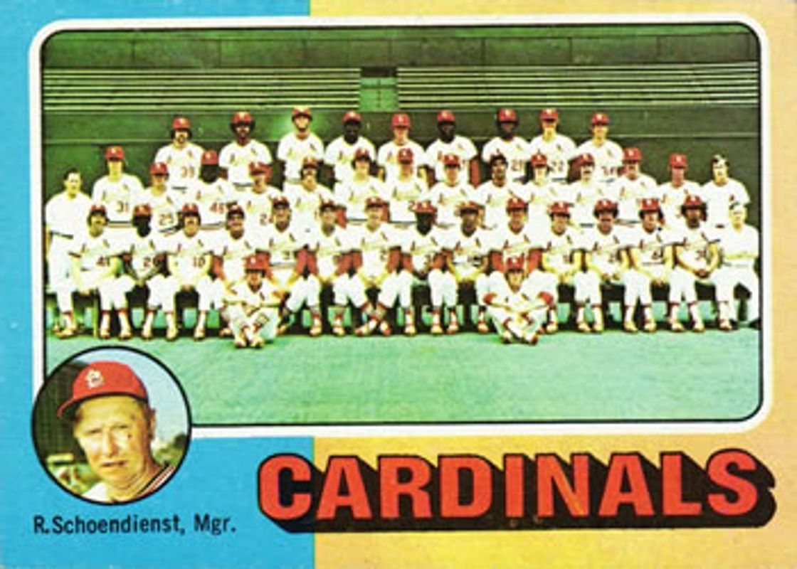 St Louis Cardinals 1975 Topps #246 Base RAW