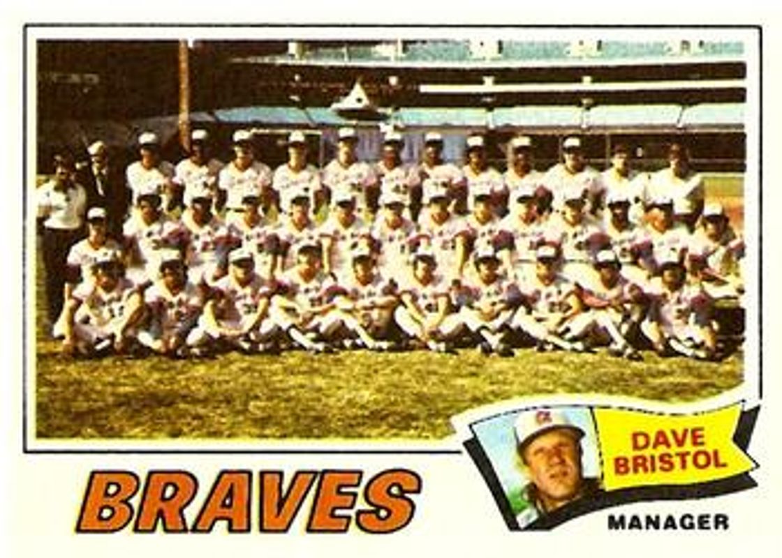 Atlanta Braves 1977 Topps #442 Base RAW