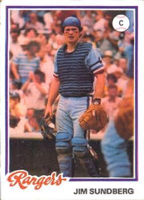 1978 Topps Burger King Texas Rangers #2 Base