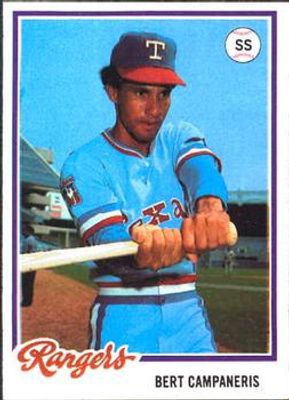 1978 Topps Burger King Texas Rangers #14 Base