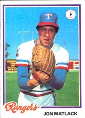 1978 Topps Burger King Texas Rangers #5 Base