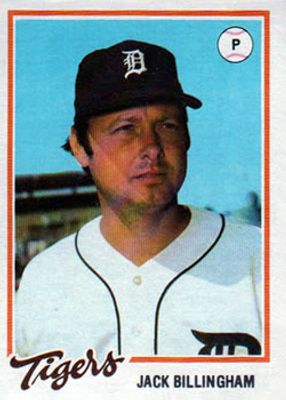 1978 Topps Burger King Detroit Tigers #6 Base