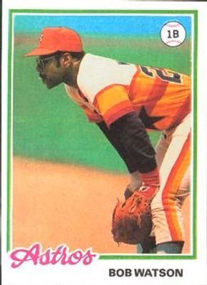 1978 Topps Burger King Houston Astros #12 Base
