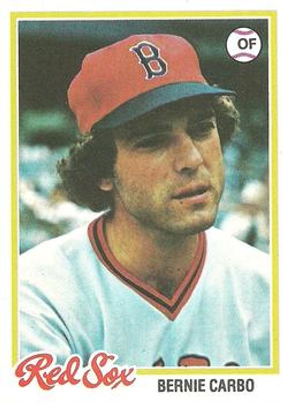 Bernie Carbo 1978 Topps #524 Base RAW