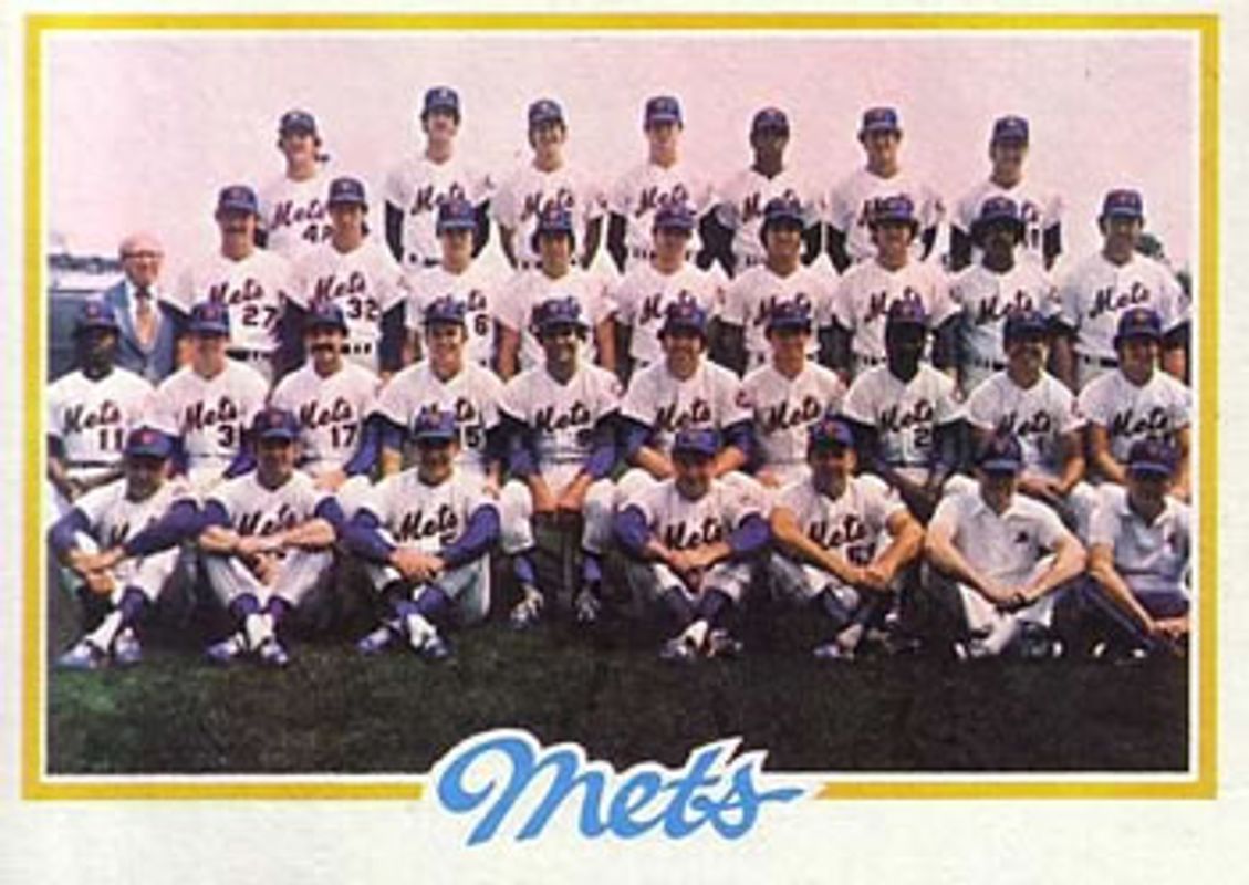 New York Mets 1978 Topps #356 Base RAW