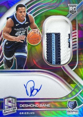 2020 Spectra #187 Rookie Jersey Autographs - Marble /5