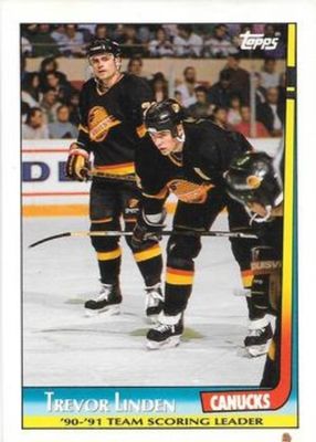 1991 Topps #17a Team Scoring Leaders