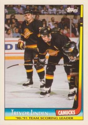 1991 Topps #17b Team Scoring Leaders