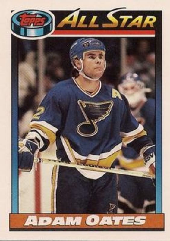 Adam Oates 1991 Topps #265 Base RAW