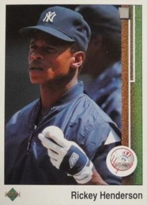 1989 Upper Deck Blank Back Show Samples