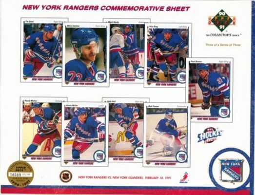 1990 Upper Deck Commemorative Sheets /2000017