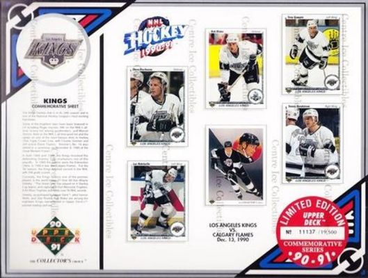 1990 Upper Deck Commemorative Sheets /2000017