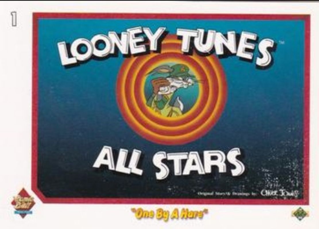 One By A Hare 1990 Upper Deck Comic Ball #1-16 Looney Tunes All Stars RAW
