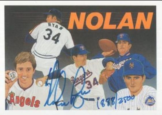 1991 Upper Deck #18 Baseball Heroes: Nolan Ryan Autographs /2500