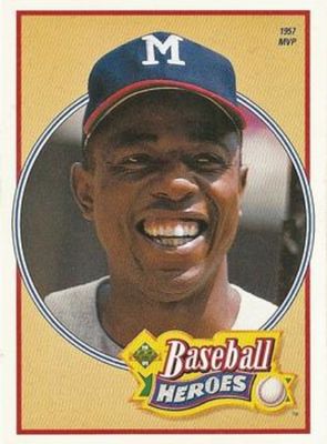1991 Upper Deck #20 Baseball Heroes: Hank Aaron