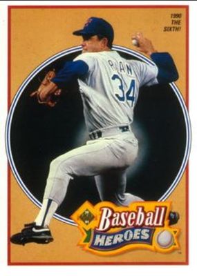 1991 Upper Deck #16 Baseball Heroes: Nolan Ryan