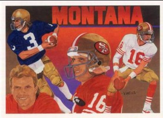 1991 Upper Deck #9 Football Heroes: Joe Montana