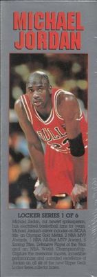 1991 Upper Deck #1 Locker Series Boxes: Michael Jordan