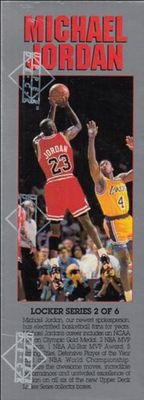 1991 Upper Deck #2 Locker Series Boxes: Michael Jordan