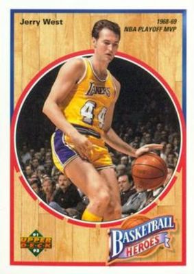 1991 Upper Deck #3 Basketball Heroes: Jerry West