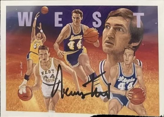 1991 Upper Deck #9 Basketball Heroes: Jerry West