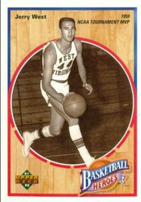 1991 Upper Deck #1 Basketball Heroes: Jerry West