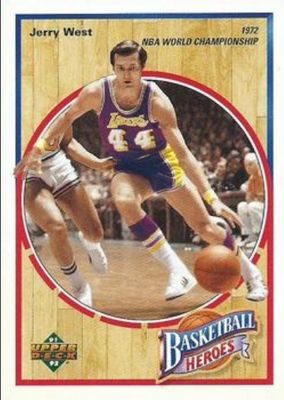 1991 Upper Deck #5 Basketball Heroes: Jerry West