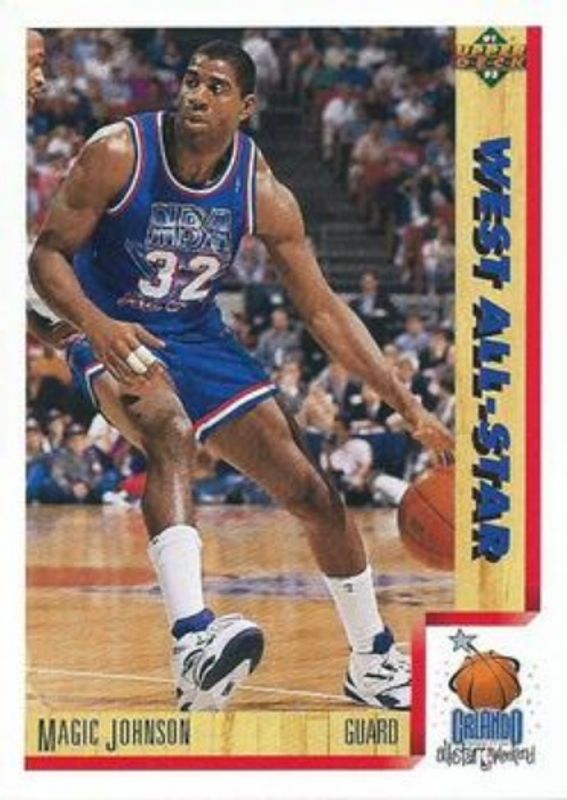 Magic Johnson 1991 Upper Deck #464 Base RAW