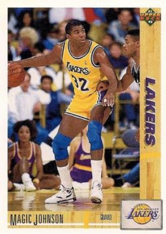 Magic Johnson 1991 Upper Deck #45 Base RAW