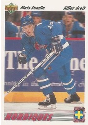 1991 Upper Deck French #E13b Euro Stars