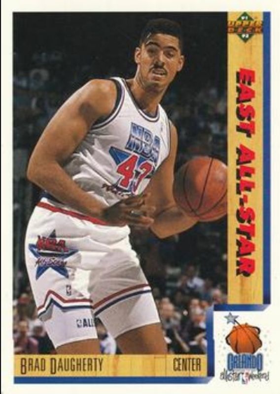 Brad Daugherty 1991 Upper Deck #461 Base RAW