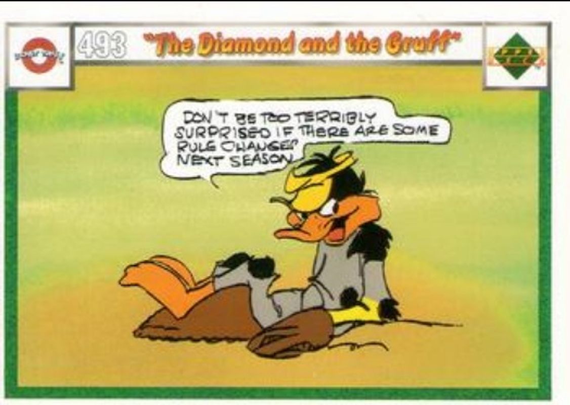 Squeeze Play 1990 Upper Deck Comic Ball #493-/-496 Base RAW