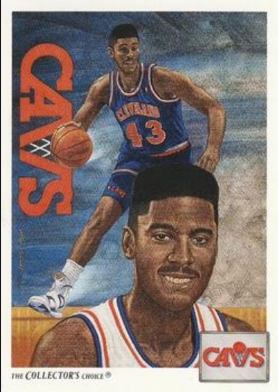 Brad Daugherty 1991 Upper Deck #76b Base RAW