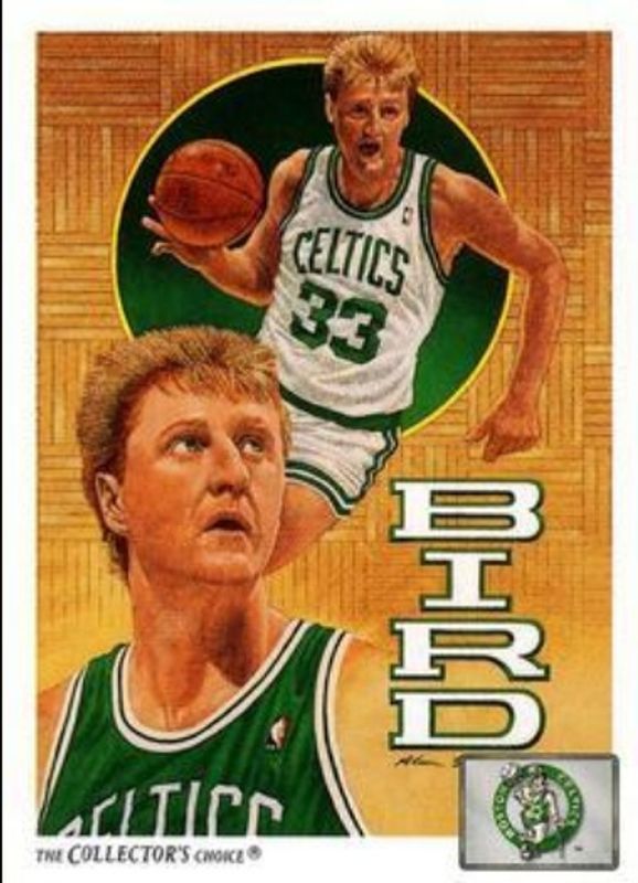 Larry Bird 1991 Upper Deck #77b Base RAW