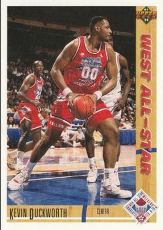 Kevin Duckworth 1991 Upper Deck #55b Base RAW