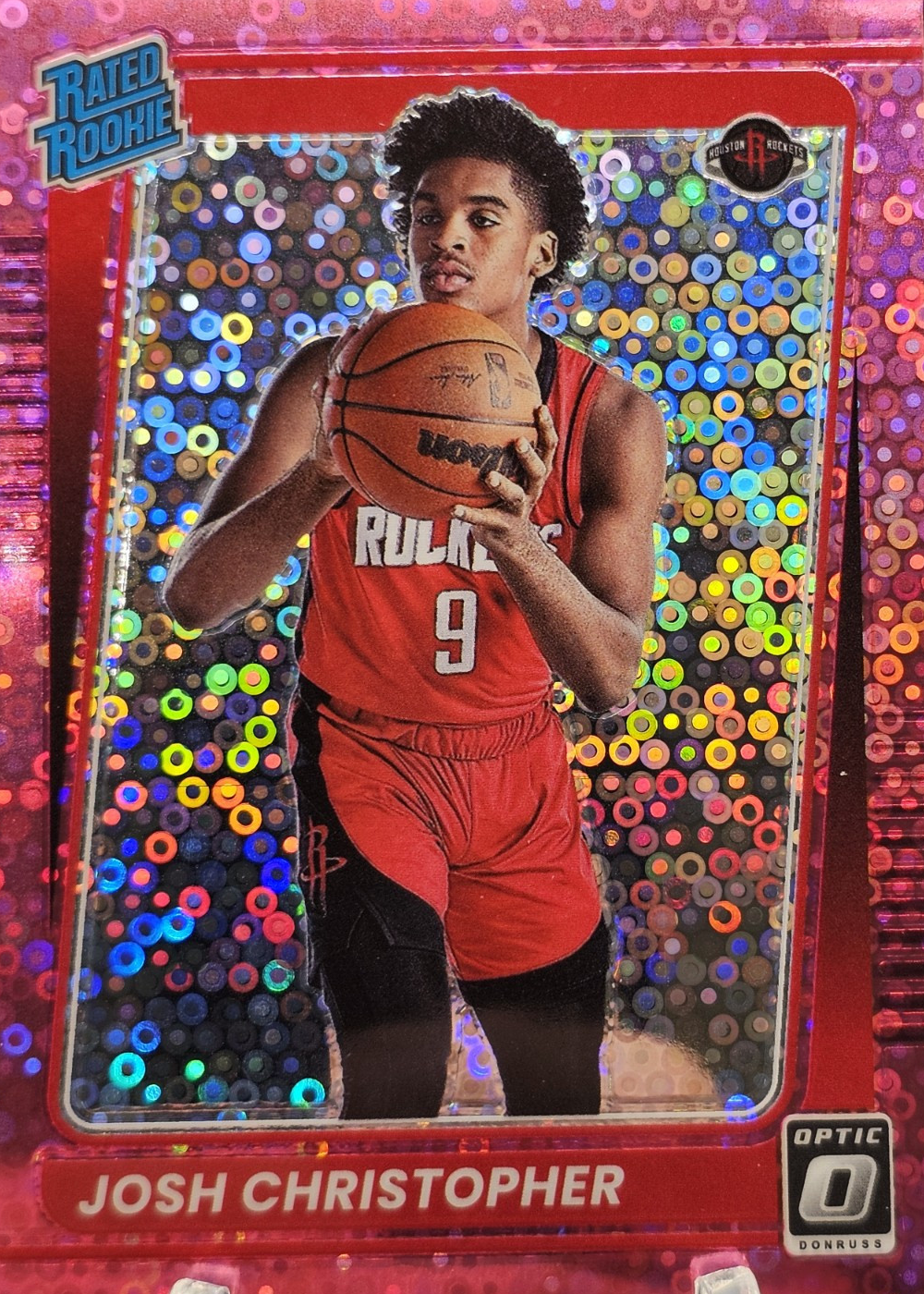 Josh Christopher 2021 Panini Donruss Optic #200 Fast Break Pink /20 ...