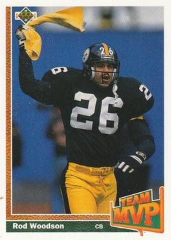 Rod Woodson 1991 Upper Deck #473 Base RAW