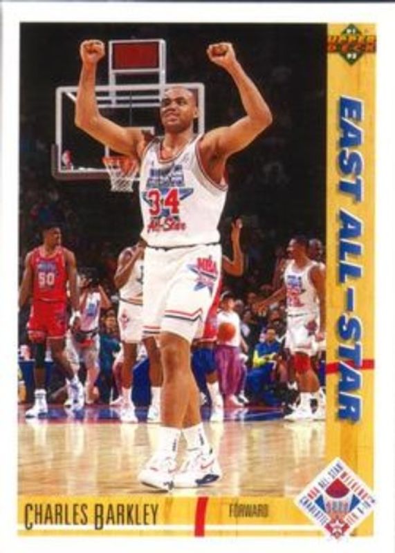 Charles Barkley 1991 Upper Deck #70 Base RAW