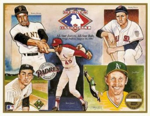 1991 Upper Deck Heroes of Baseball Base /10000