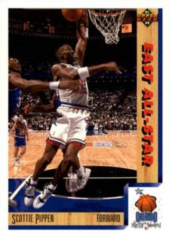 Scottie Pippen 1991 Upper Deck #453 Base RAW