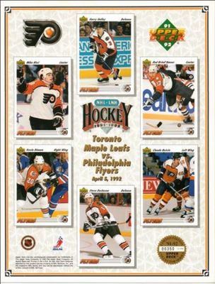 1991 Upper Deck Promotional Sheets /21500