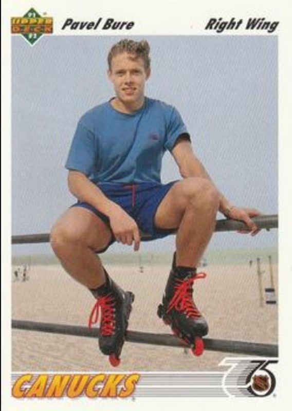 Pavel Bure 1991 Upper Deck #54b Base RAW