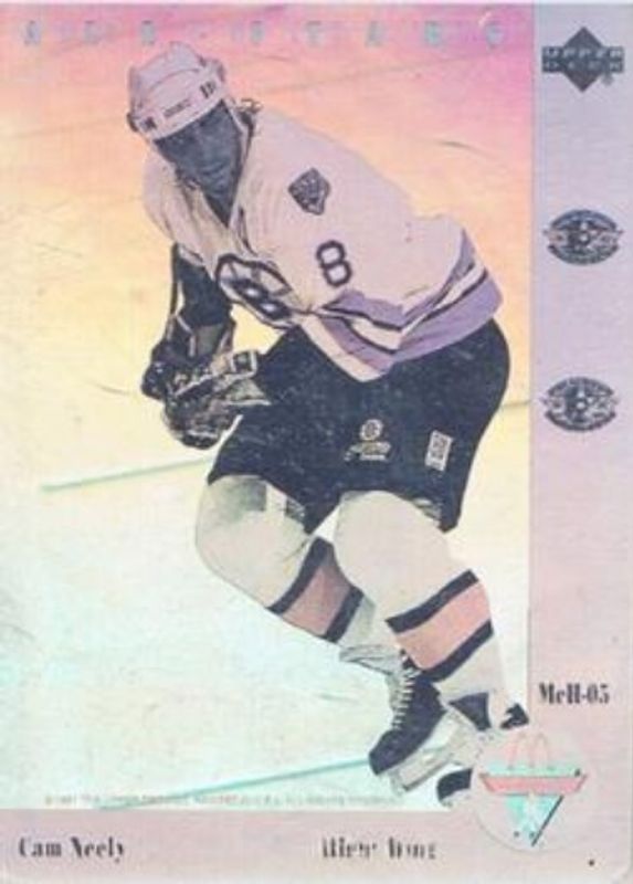 Cam Neely 1991 Upper Deck McDonald's All-Stars #McH-05 Holograms RAW