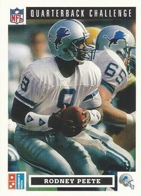 1991 Upper Deck Domino's The Quarterbacks #8 Base