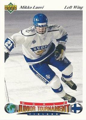 1991 Upper Deck Czech World Juniors #33 Base