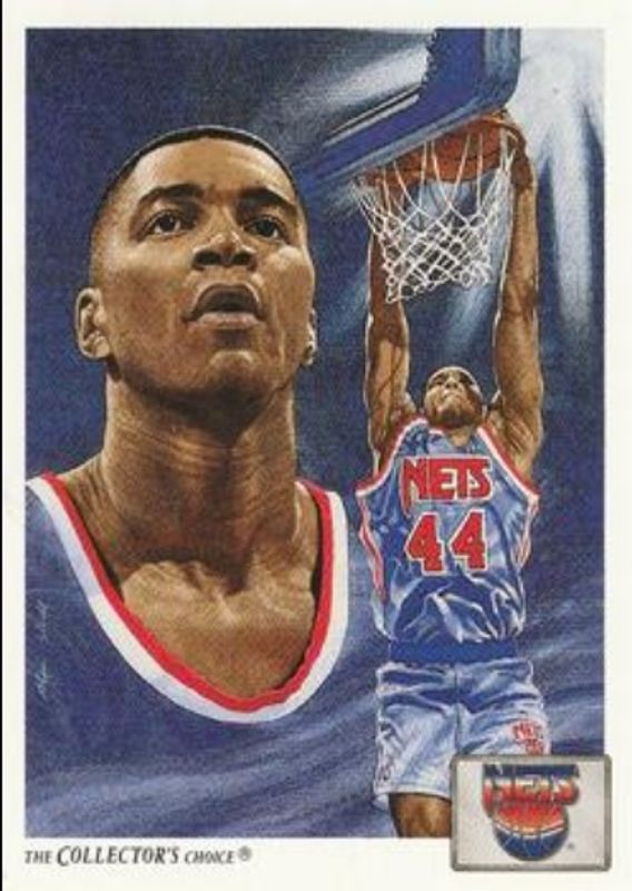Derrick Coleman 1991 Upper Deck #88b Base RAW