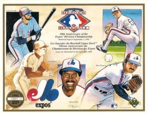 1991 Upper Deck Heroes of Baseball Base /10000