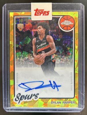 2025 Topps Chrome Update Sapphire Edition #80TBA-DH 1980-81 Topps Autographs - Gold /50